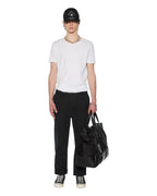 Mens Rival Chino Trouser Black Straight Pants - Black