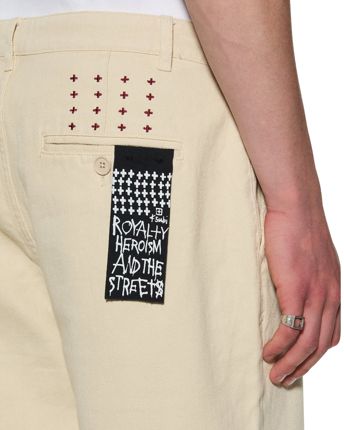 Mens Rival Chino Trouser Desert Straight Pants - Tan