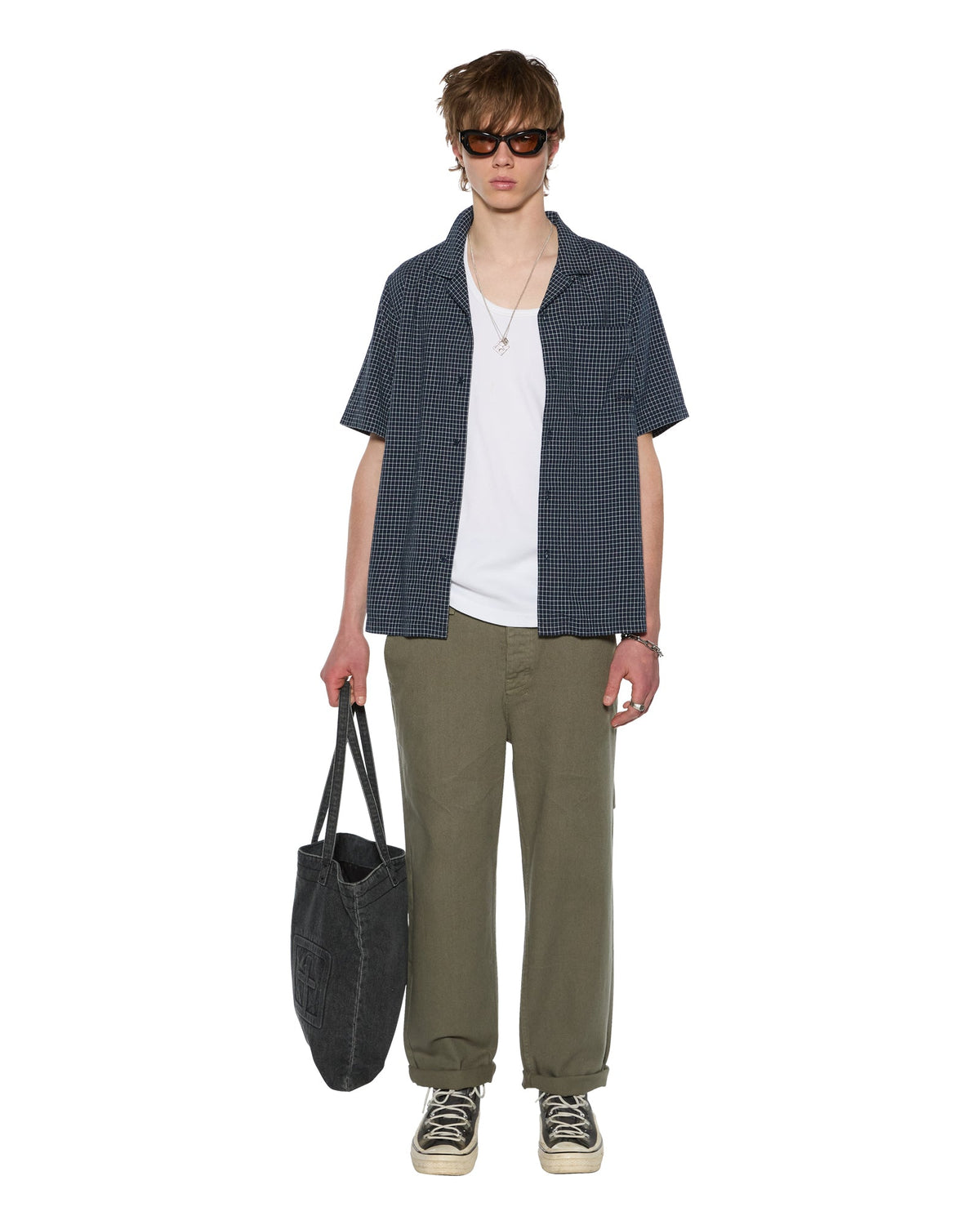 Mens Rival Chino Trouser Khaki Straight Pants - Khaki