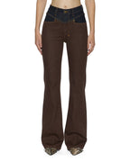 Womens Soho Jean Original Spliced Bootcut Denim Jeans - Denim