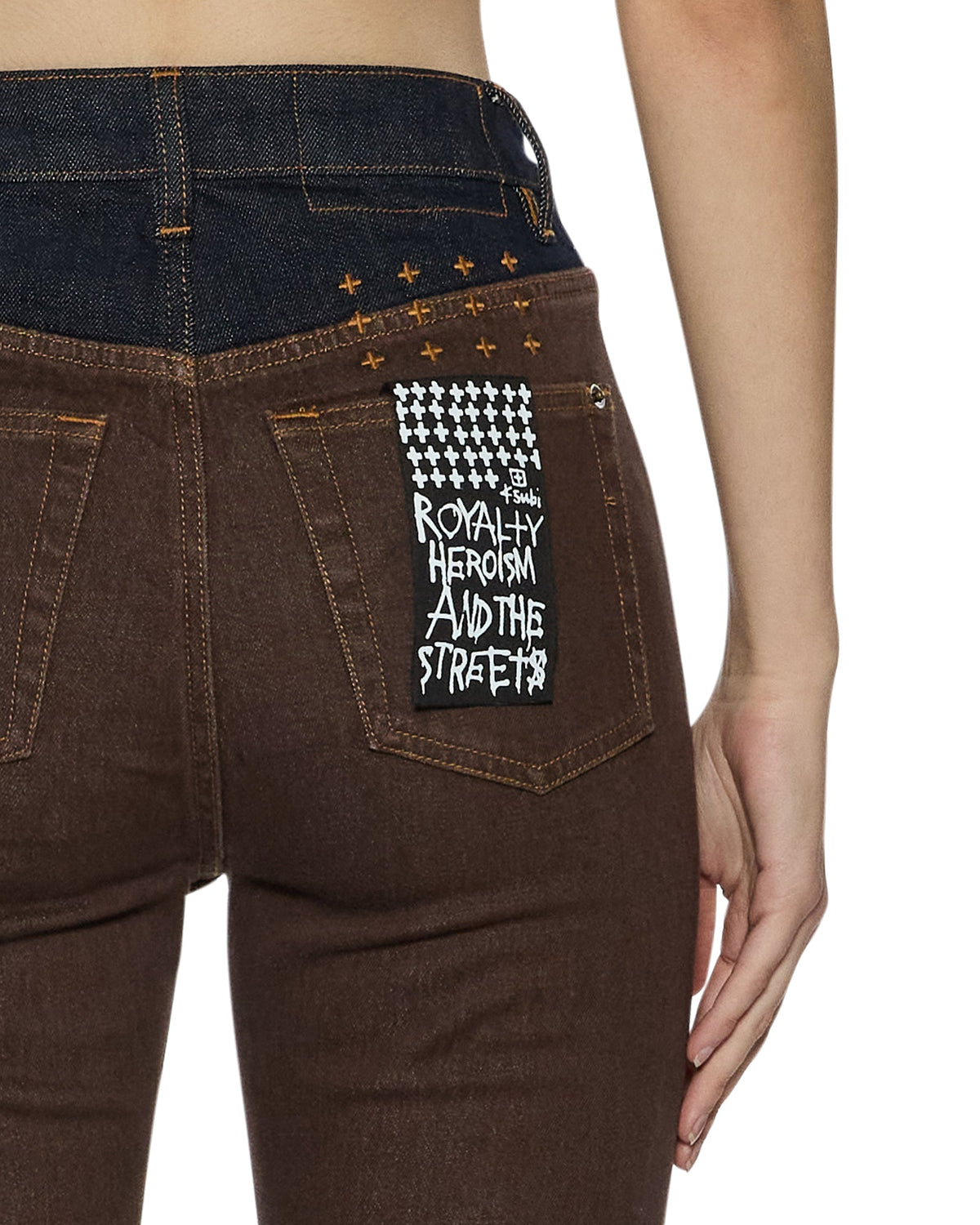 Womens Soho Jean Original Spliced Bootcut Denim Jeans - Denim