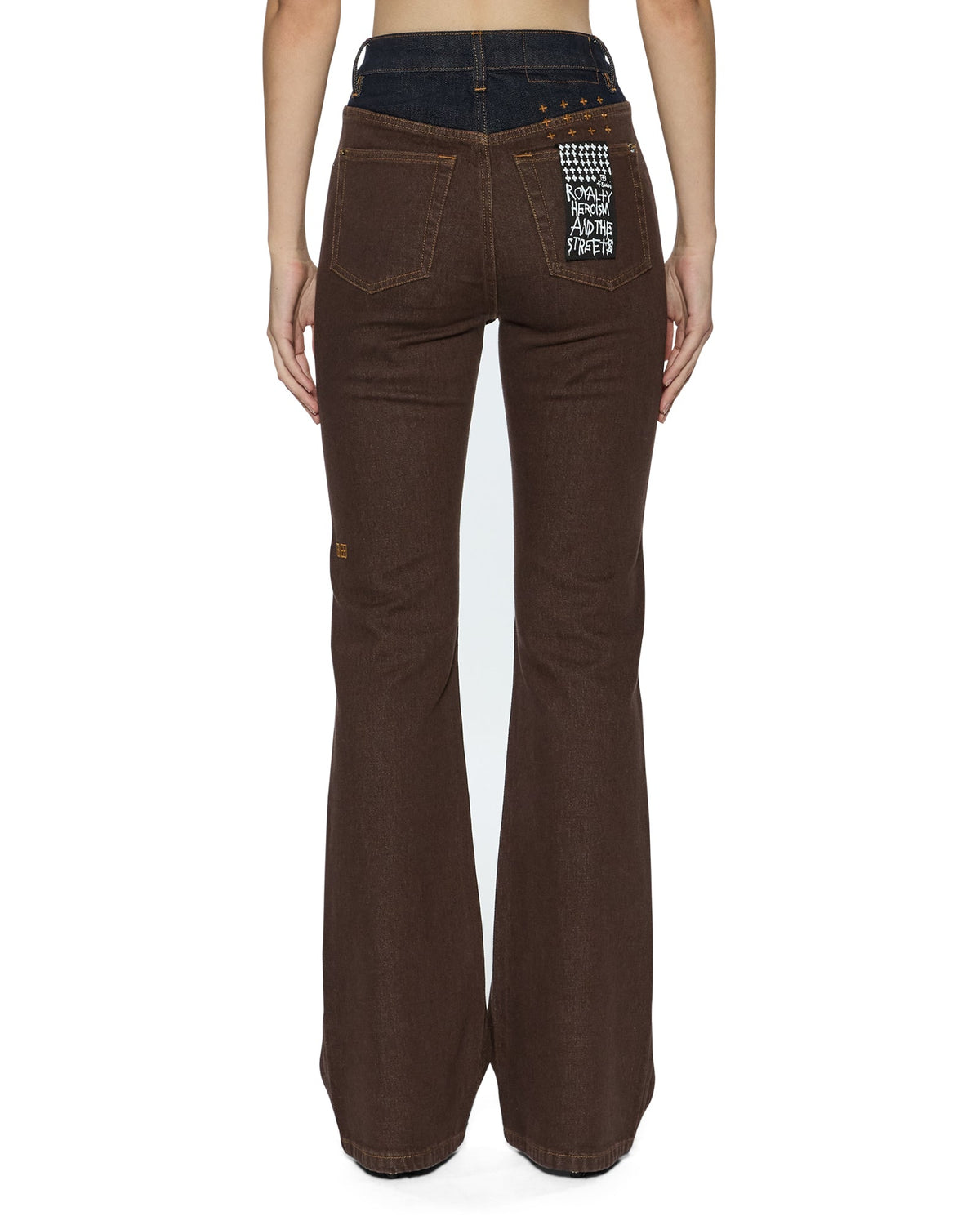 Womens Soho Jean Original Spliced Bootcut Denim Jeans - Denim