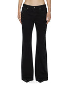 Womens Soho Lo Jet Black Bootcut Denim Jeans - Black