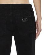 Womens Soho Lo Jet Black Bootcut Denim Jeans - Black