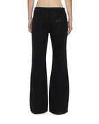 Womens Soho Lo Jet Black Bootcut Denim Jeans - Black