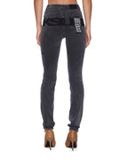 Womens Spray On Xtra Sott Nightshade Skinny Denim Jeans - Black