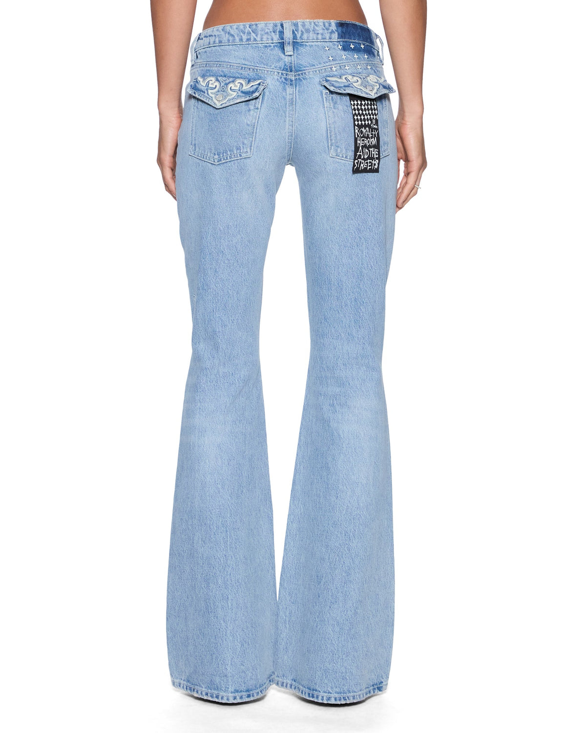Womens Soho Lo Jean Krystal Western Slim Denim Jeans - Denim