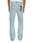 Mens Toro Krystal Blue Bootcut Denim Jeans - Denim