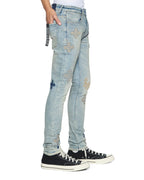 Mens Van Winkle Astral Paise Skinny Denim Jeans - Denim