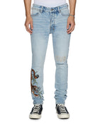 Mens Van Winkle Duke 4eva Skinny Denim Jeans - Denim