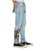 Mens Van Winkle Duke 4eva Skinny Denim Jeans - Denim