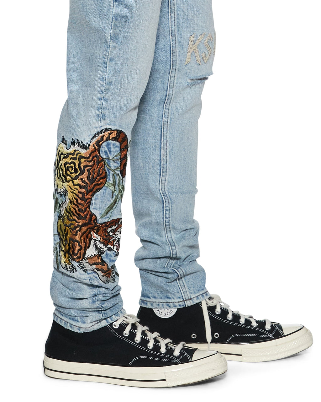 Mens Van Winkle Duke 4eva Skinny Denim Jeans - Denim