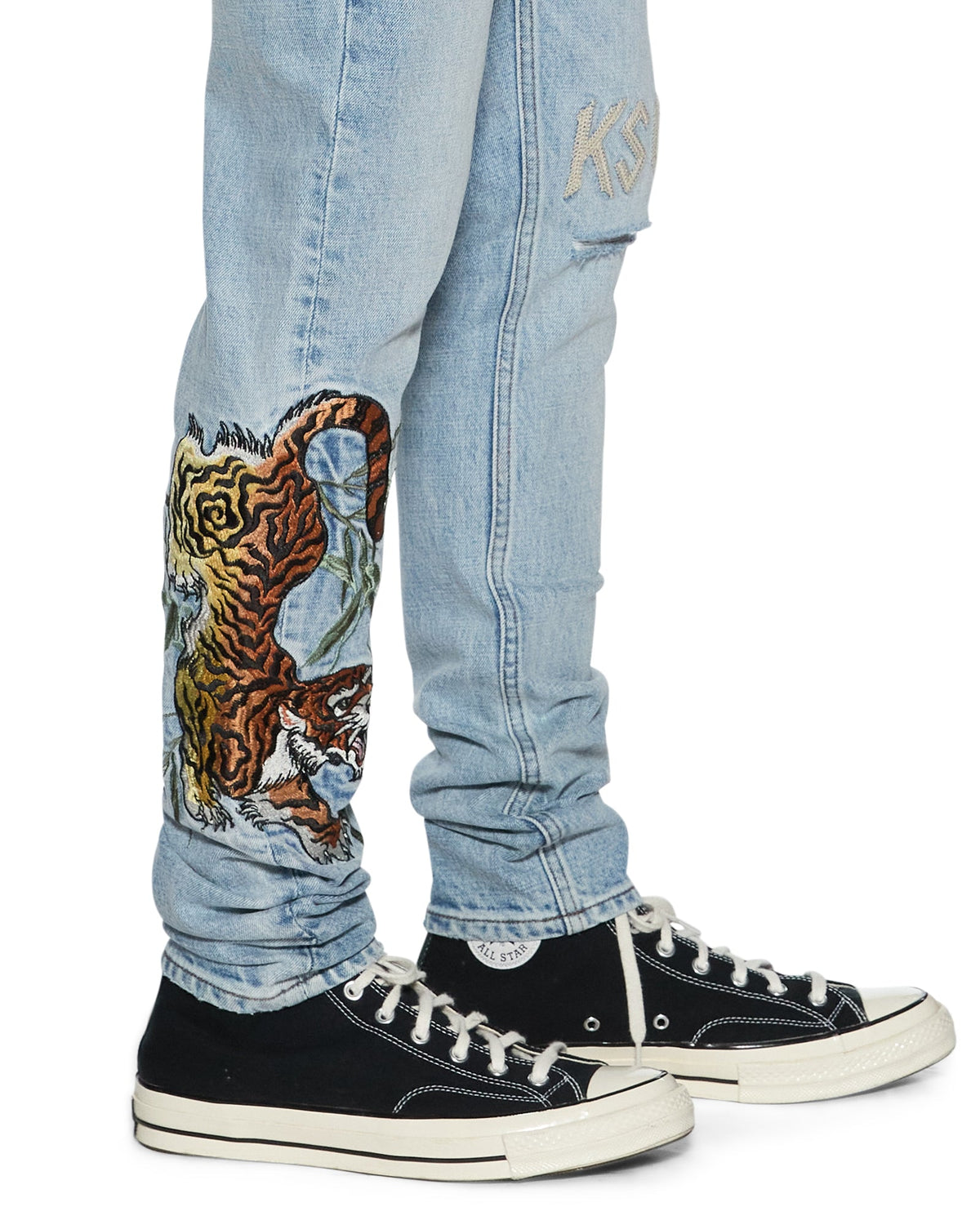 Mens Van Winkle Duke 4eva Skinny Denim Jeans - Denim
