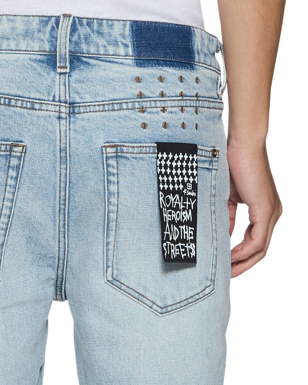 Mens Van Winkle Duke 4eva Skinny Denim Jeans - Denim