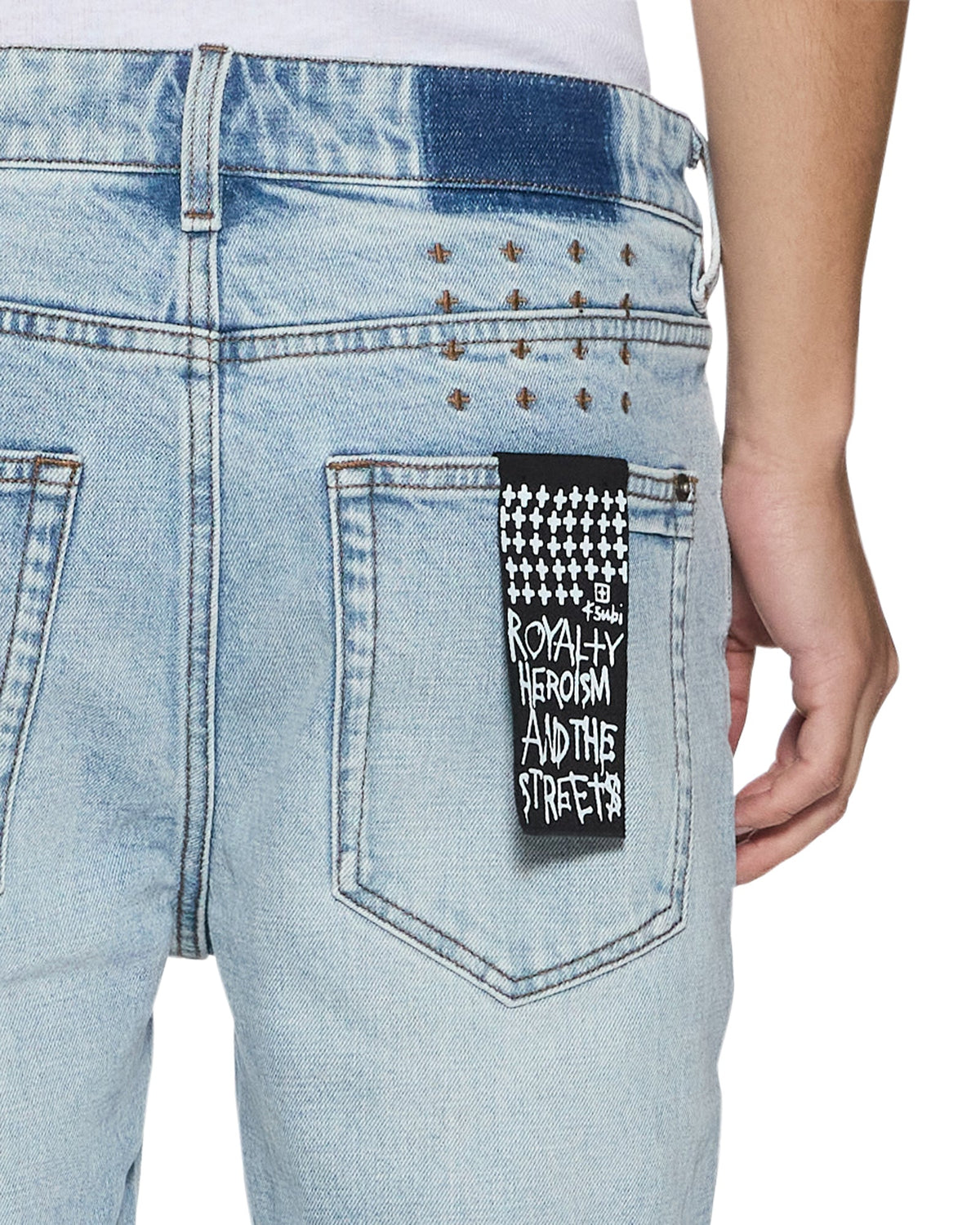 Mens Van Winkle Duke 4eva Skinny Denim Jeans - Denim