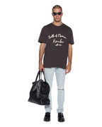 Mens Van Winkle Frost Blue Arch Skinny Denim Jeans - Denim