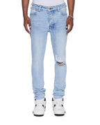 Mens Van Winkle Kristal Worldwide Skinny Denim Jeans - Denim