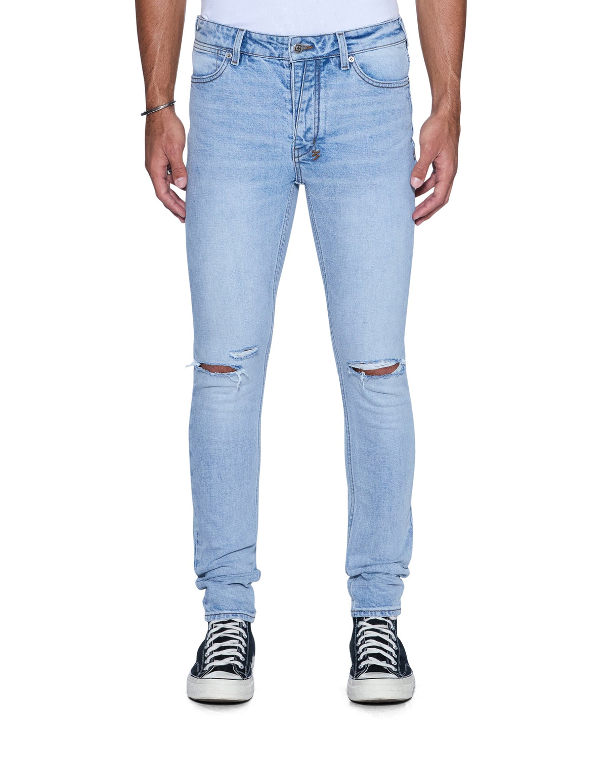 Mens Van Winkle Krystal Skinny Denim Jeans - Denim