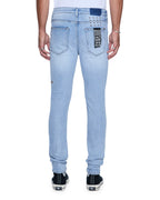 Mens Van Winkle Krystal Skinny Denim Jeans - Denim