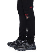 Mens Van Winkle Laid Black Sting Skinny Denim Jeans - Black