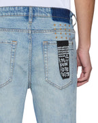 Mens Van Winkle Manhattan 1999 Skinny Denim Jeans - Denim