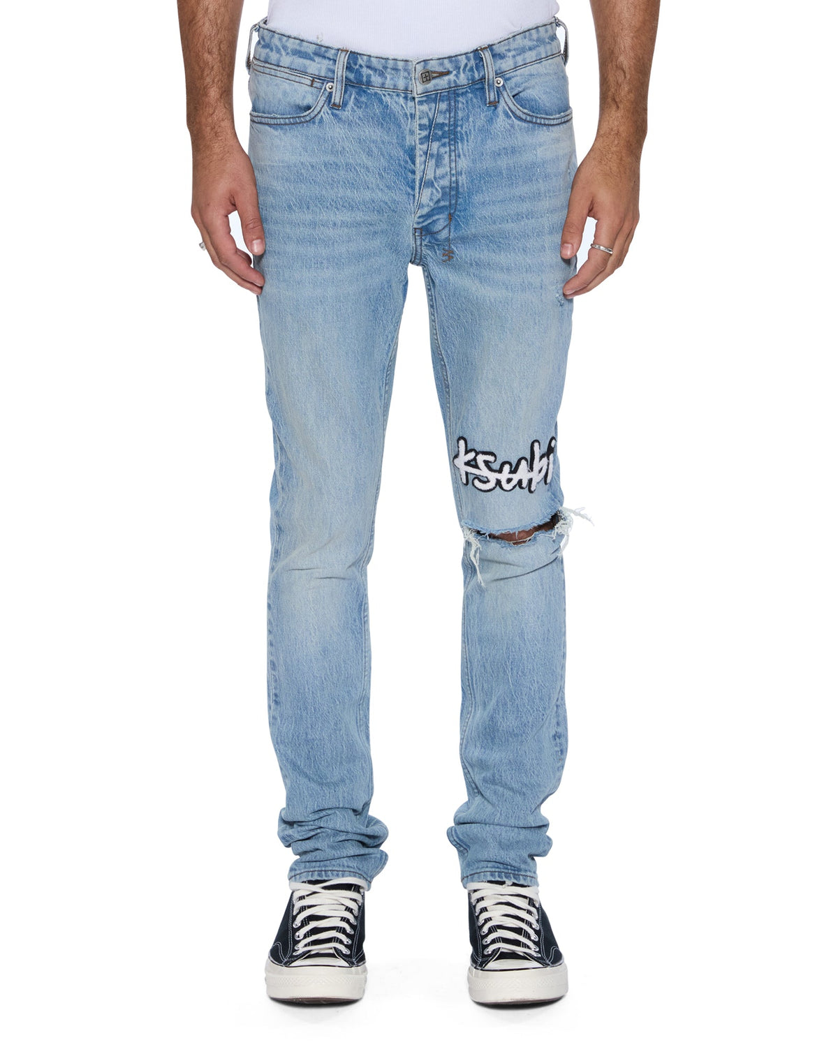 Mens Van Winkle Painter 1999 Skinny Denim Jeans - Denim