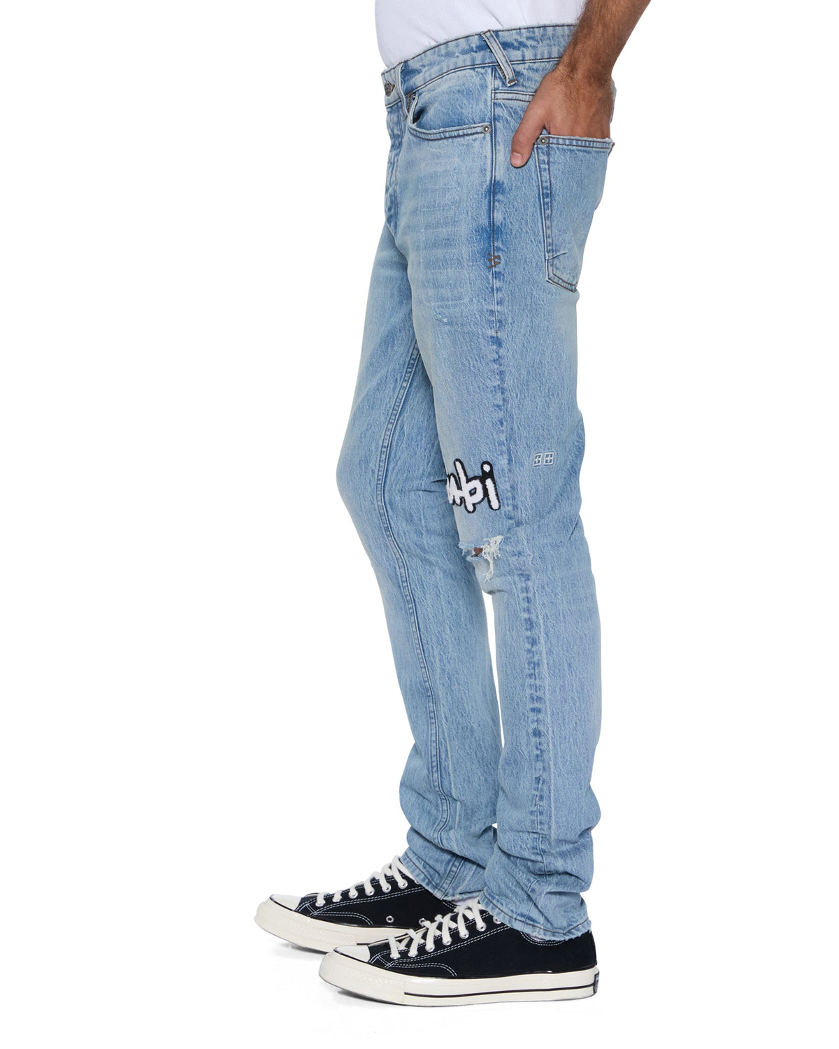 Mens Van Winkle Painter 1999 Skinny Denim Jeans - Denim