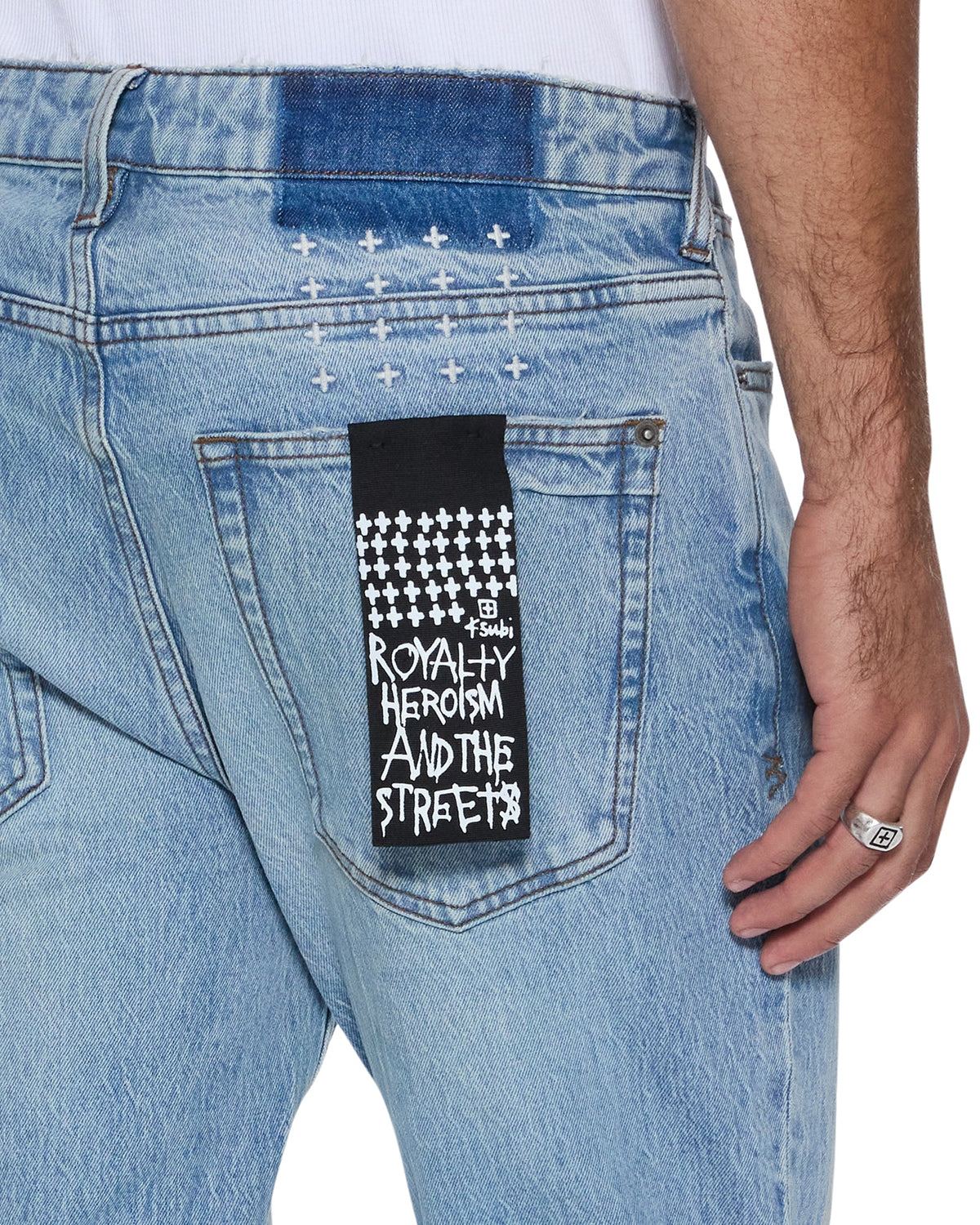 Mens Van Winkle Painter 1999 Skinny Denim Jeans - Denim