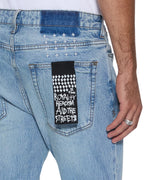 Mens Van Winkle Painter 1999 Skinny Denim Jeans - Denim