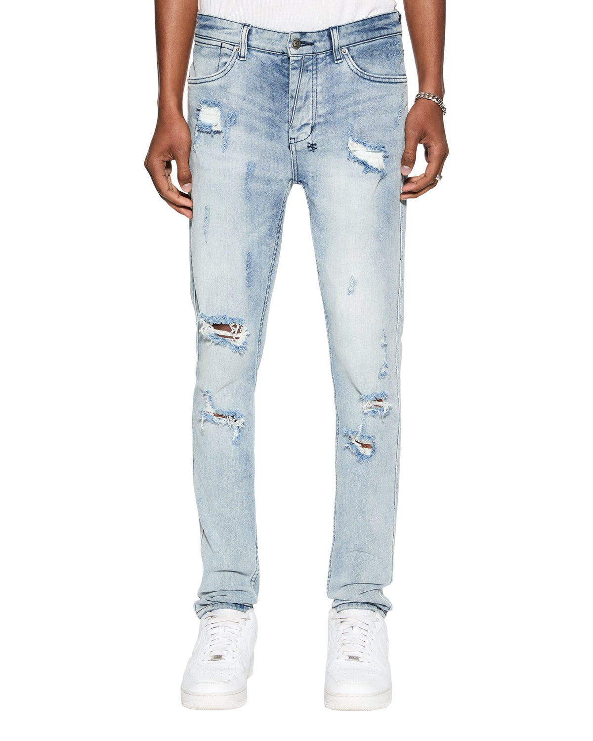 Mens Van Winkle Trashed Dreams Skinny Denim Jeans - Denim