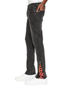 Mens Van Winkle Angst Chamber Skinny Denim Jeans - Black