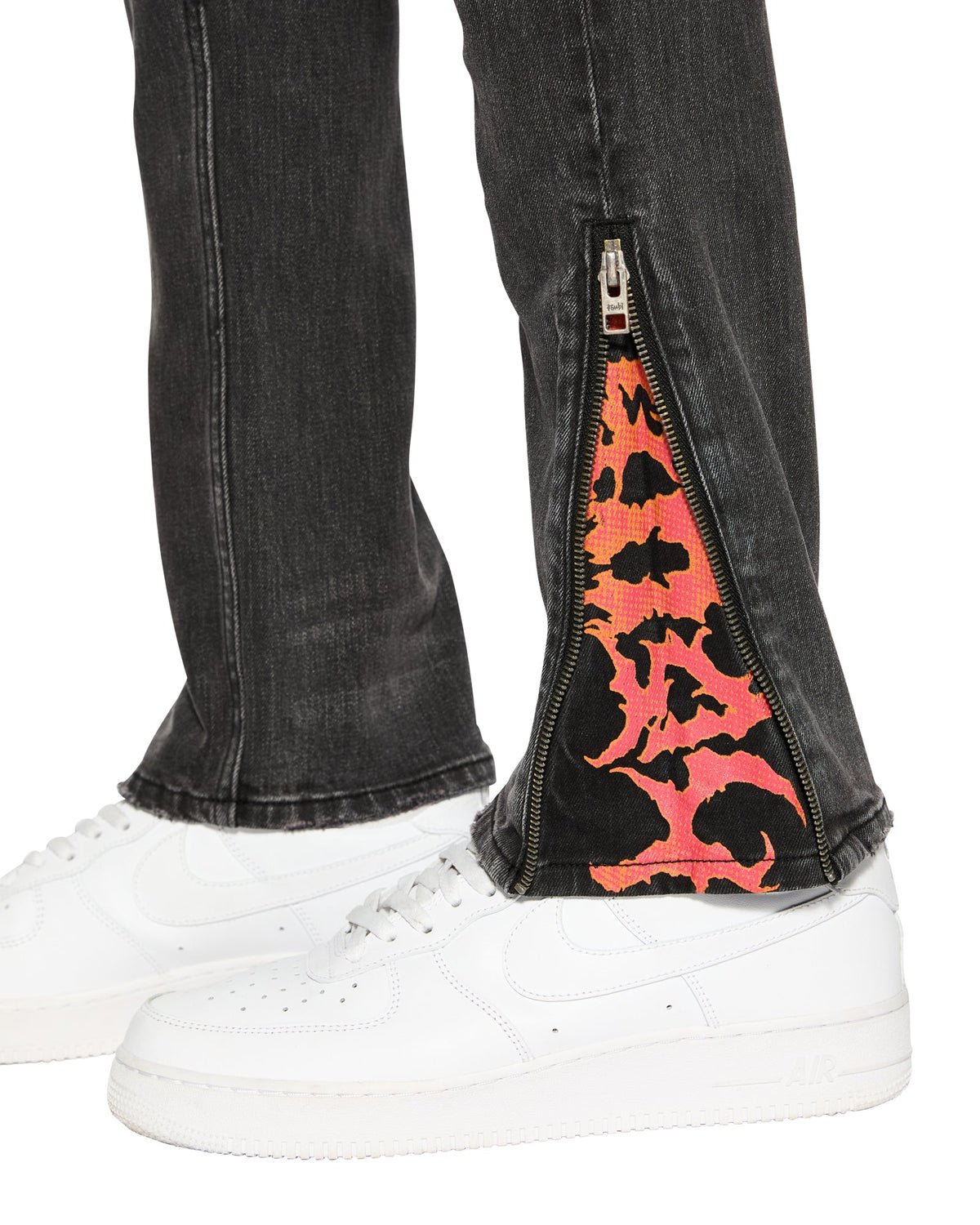 Mens Van Winkle Angst Chamber Skinny Denim Jeans - Black