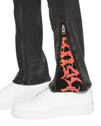 Mens Van Winkle Angst Chamber Skinny Denim Jeans - Black
