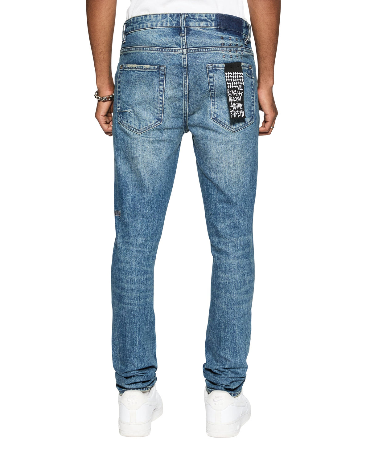 Mens Van Winkle Mids Skinny Denim Jeans - Denim