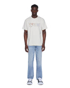 Mens Hazlow Dakota Blue Straight Denim Jeans - Denim