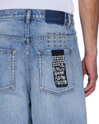 Mens Maxx Dakota Blue Baggy Denim Jeans - Denim