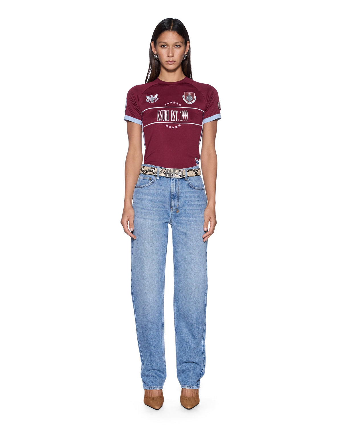 Womens Playback 2.0 Horizon Straight Denim Jeans - Denim