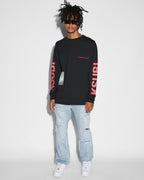 Mens Anti K Canal Street Blue Relaxed Denim Jeans - Denim