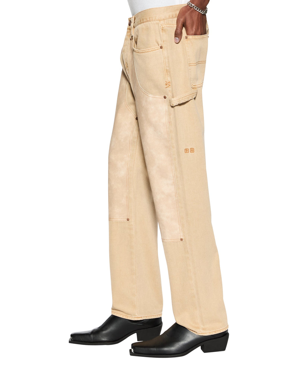 Mens Anti K Standoff Relaxed Pants - Tan