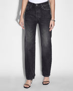 Womens Brooklyn Jean Diablo Straight Denim Jeans - Black