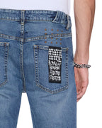 Mens Chitch Relik Slim Denim Jeans - Denim