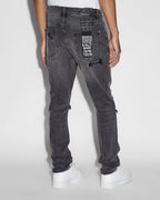 Mens Chitch Klassic Slim Denim Jeans - Black