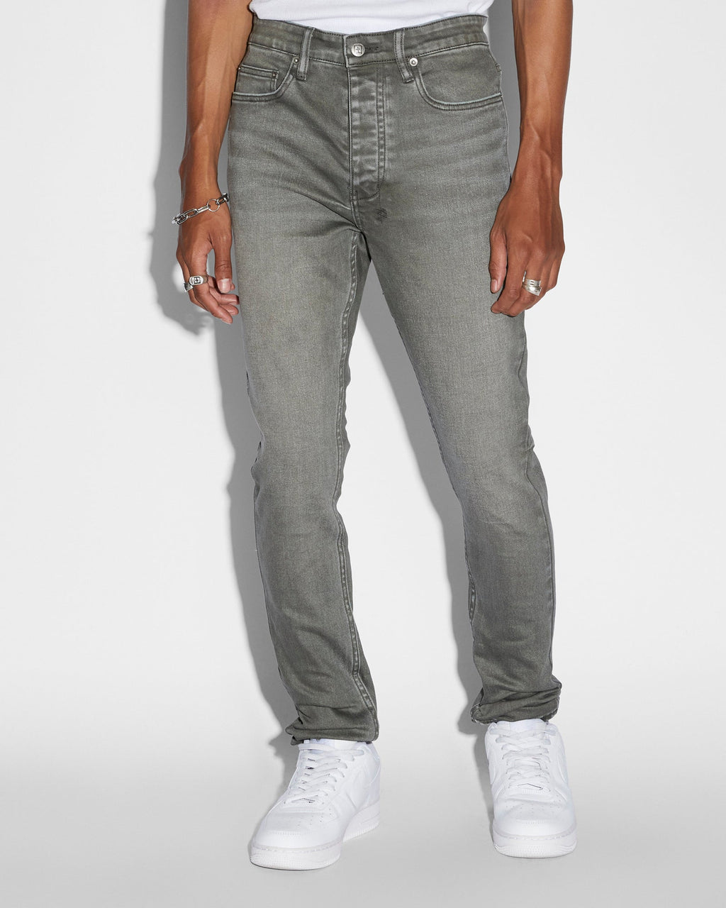 Mens Chitch Surplus Slim Denim Jeans - Green