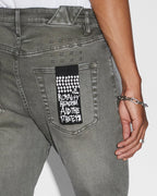 Mens Chitch Surplus Slim Denim Jeans - Green