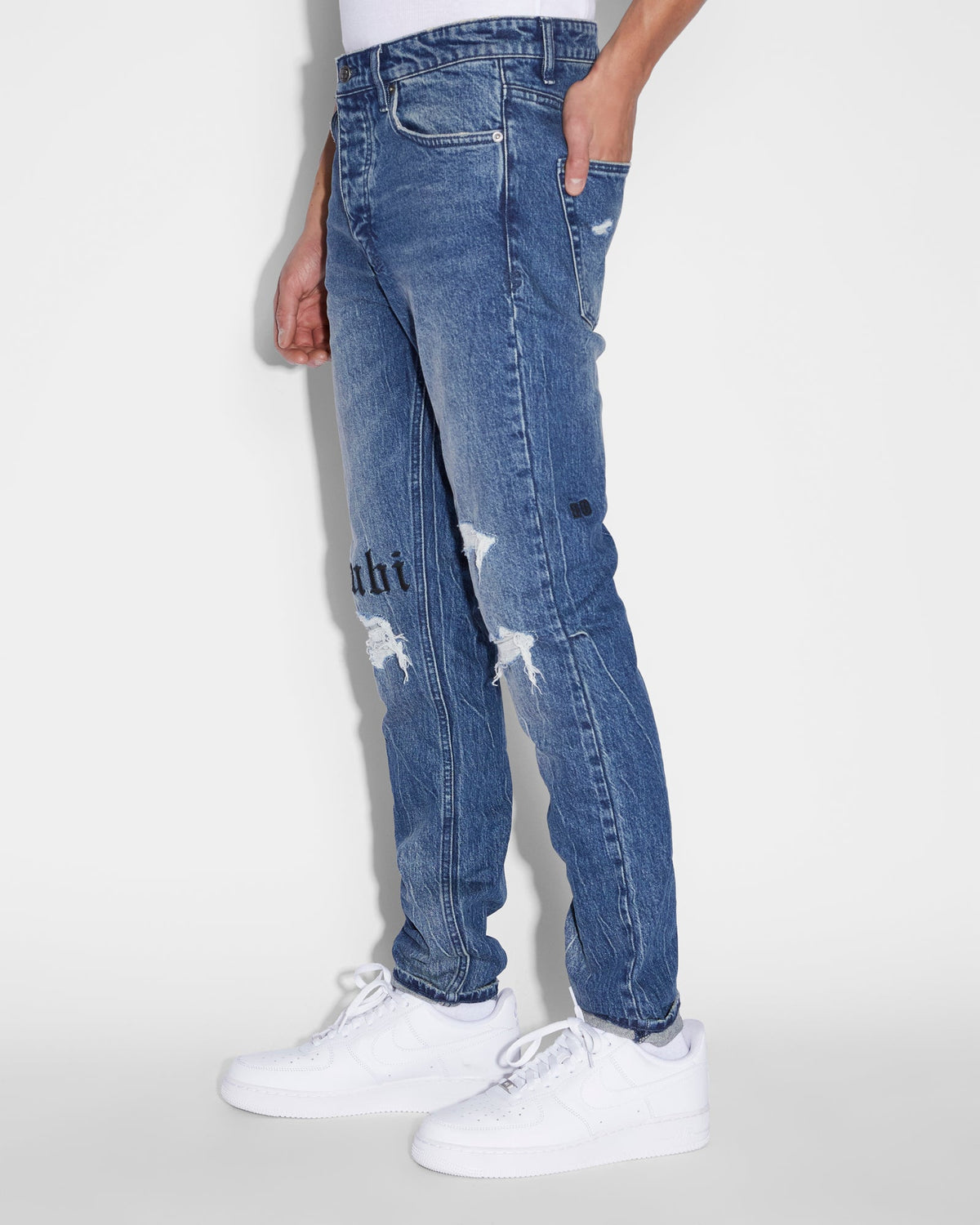 Mens Chitch Boneyard Kult Slim Denim Jeans - Denim
