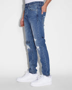 Mens Chitch Boneyard Kult Slim Denim Jeans - Denim