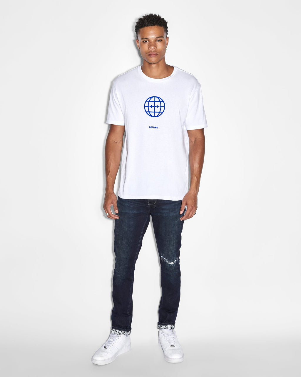 Mens Chitch Check Out Slim Denim Jeans - Denim
