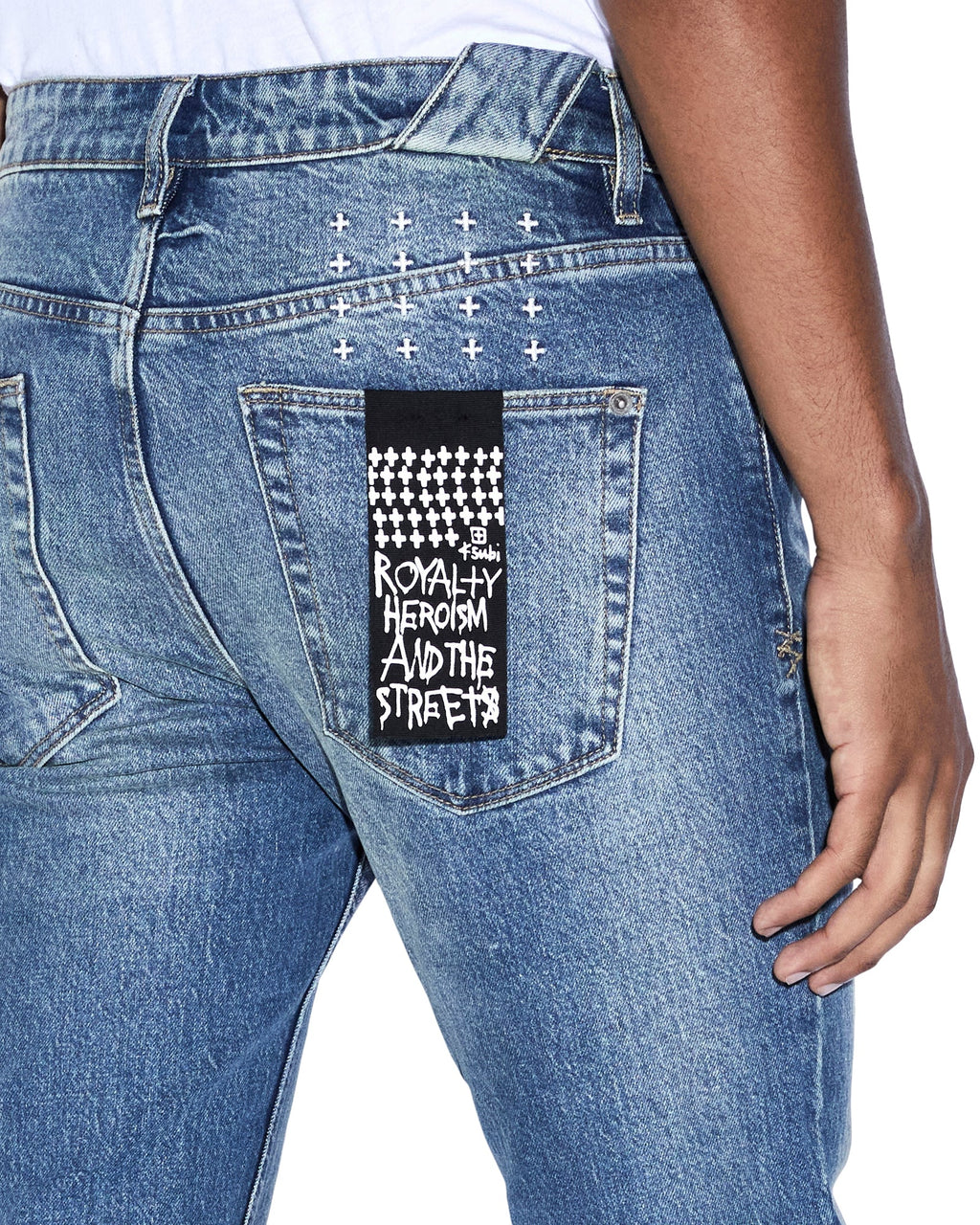 Mens Chitch Chronicle Slim Denim Jeans - Denim