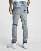 Mens Chitch Half Way Slim Denim Jeans - Denim
