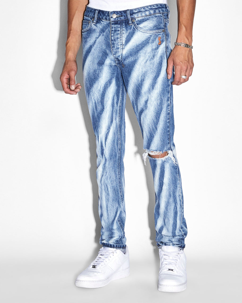 Mens Chitch Kaos Slim Denim Jeans - Denim